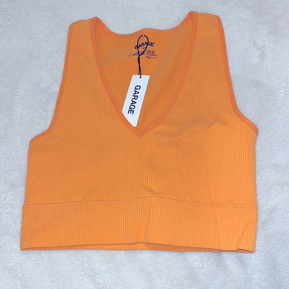garage crop top